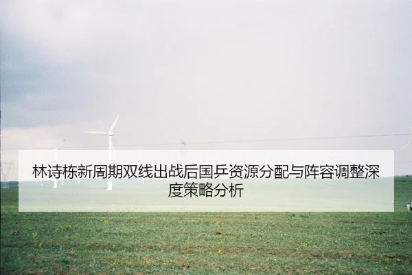 林诗栋新周期双线出战后国乒资源分配与阵容调整深度策略分析